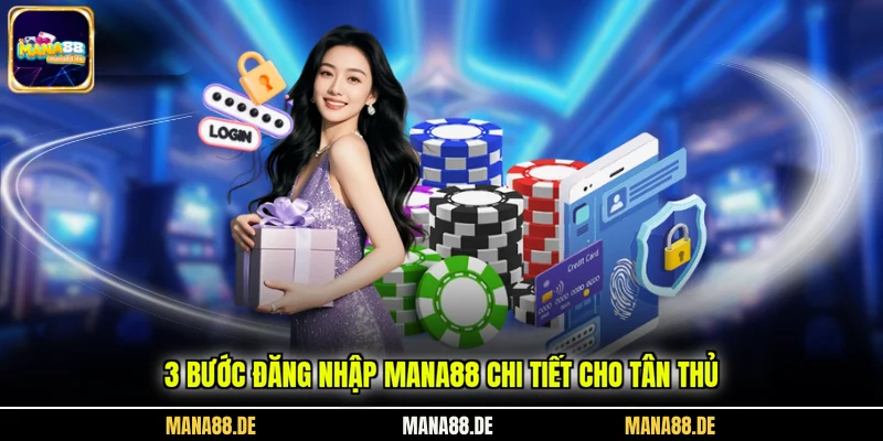 3 bước đăng nhập Mana88 chi tiết cho tân thủ