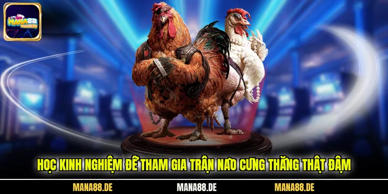 Học kinh nghiệm để tham gia trận nào cũng thắng thật đậm