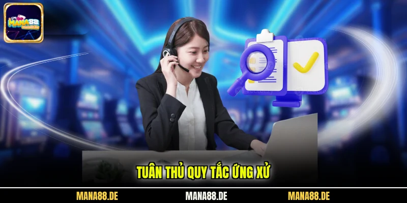 Tuân thủ quy tắc ứng xử